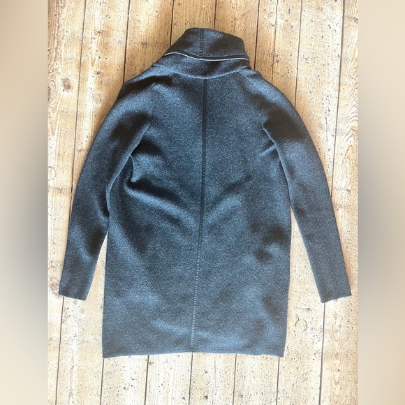 Vince Wool Cashmere Gray Shawl Collar Cardigan XS - Picture 6 of 7